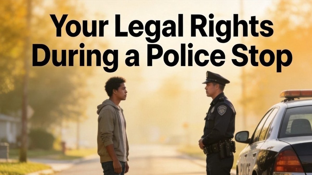 Your Legal Rights During a Police Stop