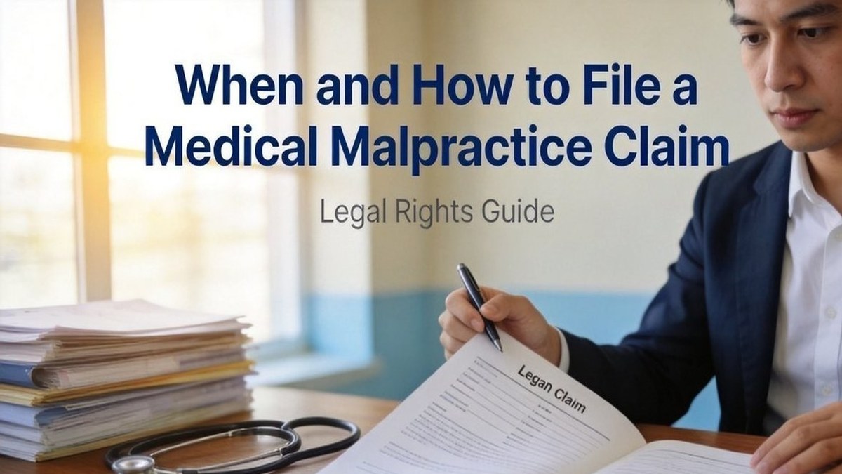 When and How to File a Medical Malpractice Claim