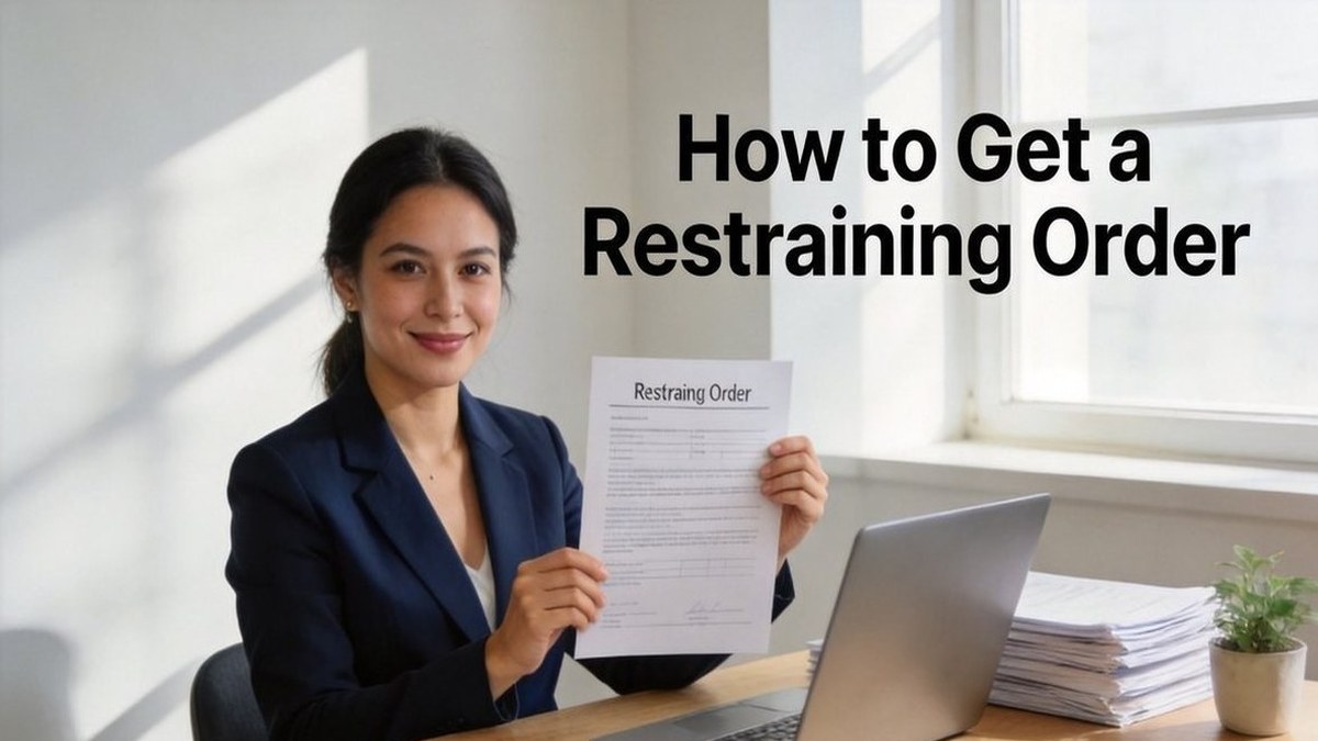How to Get a Restraining Order
