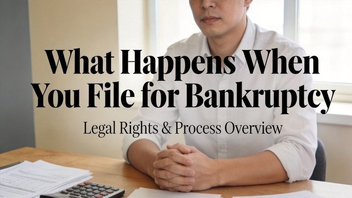 What Happens When You File for Bankruptcy