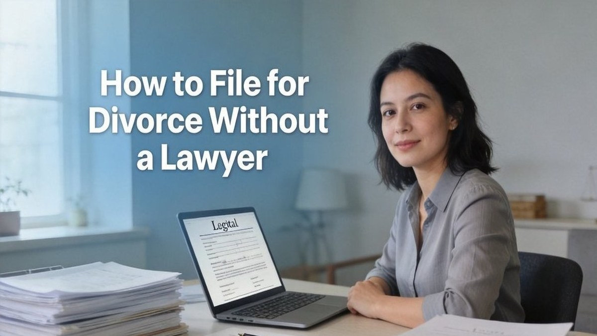 How to File for Divorce Without a Lawyer