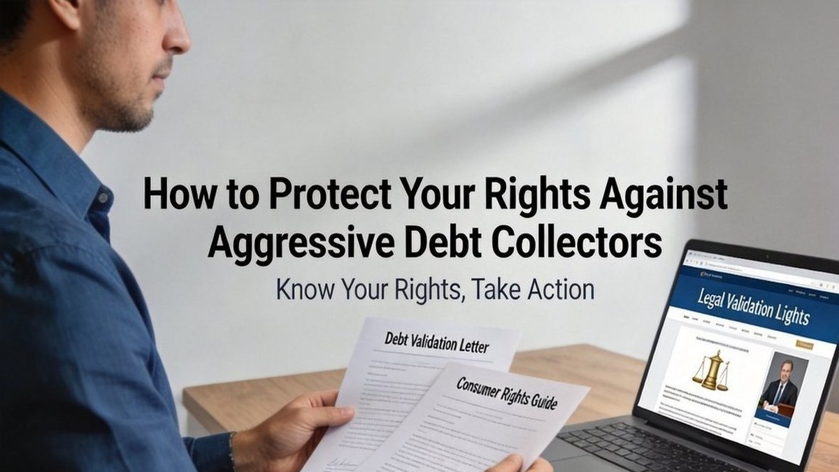 How to Protect Your Rights Against Aggressive Debt Collectors