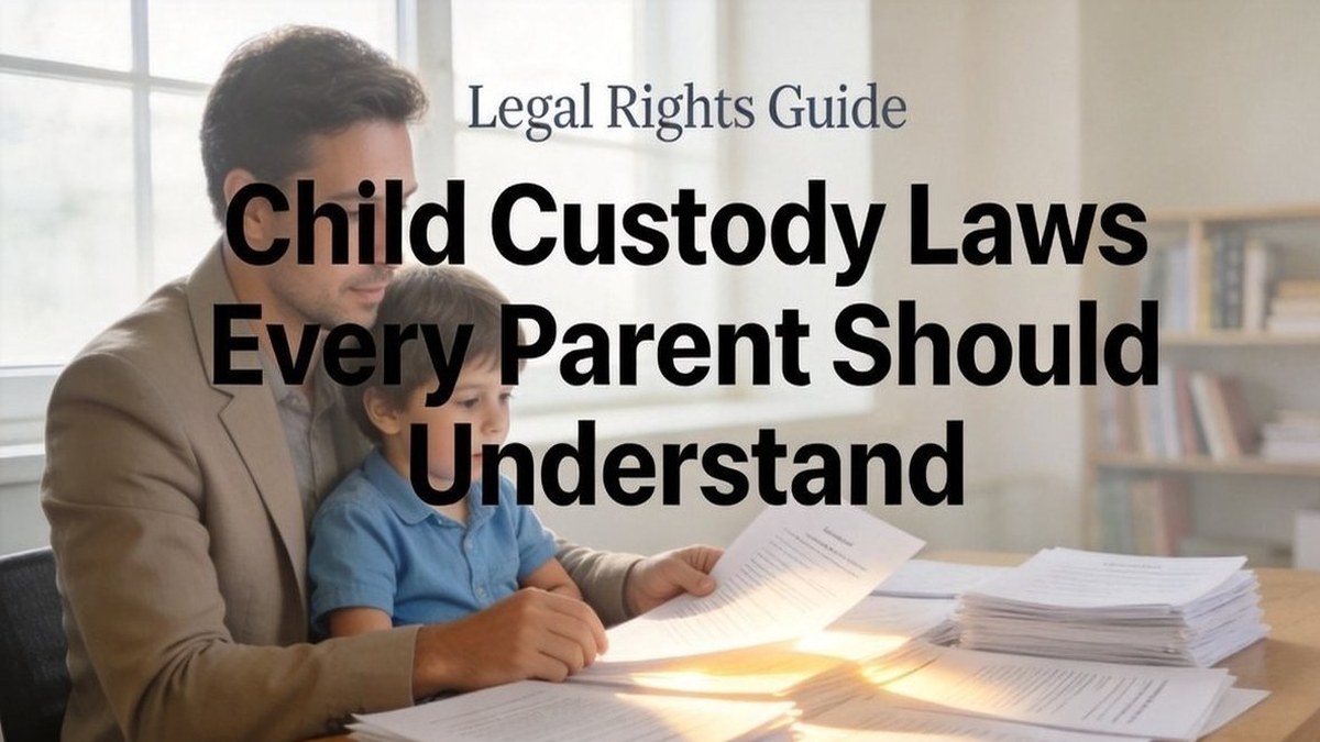 Child Custody Laws Every Parent Should Understand